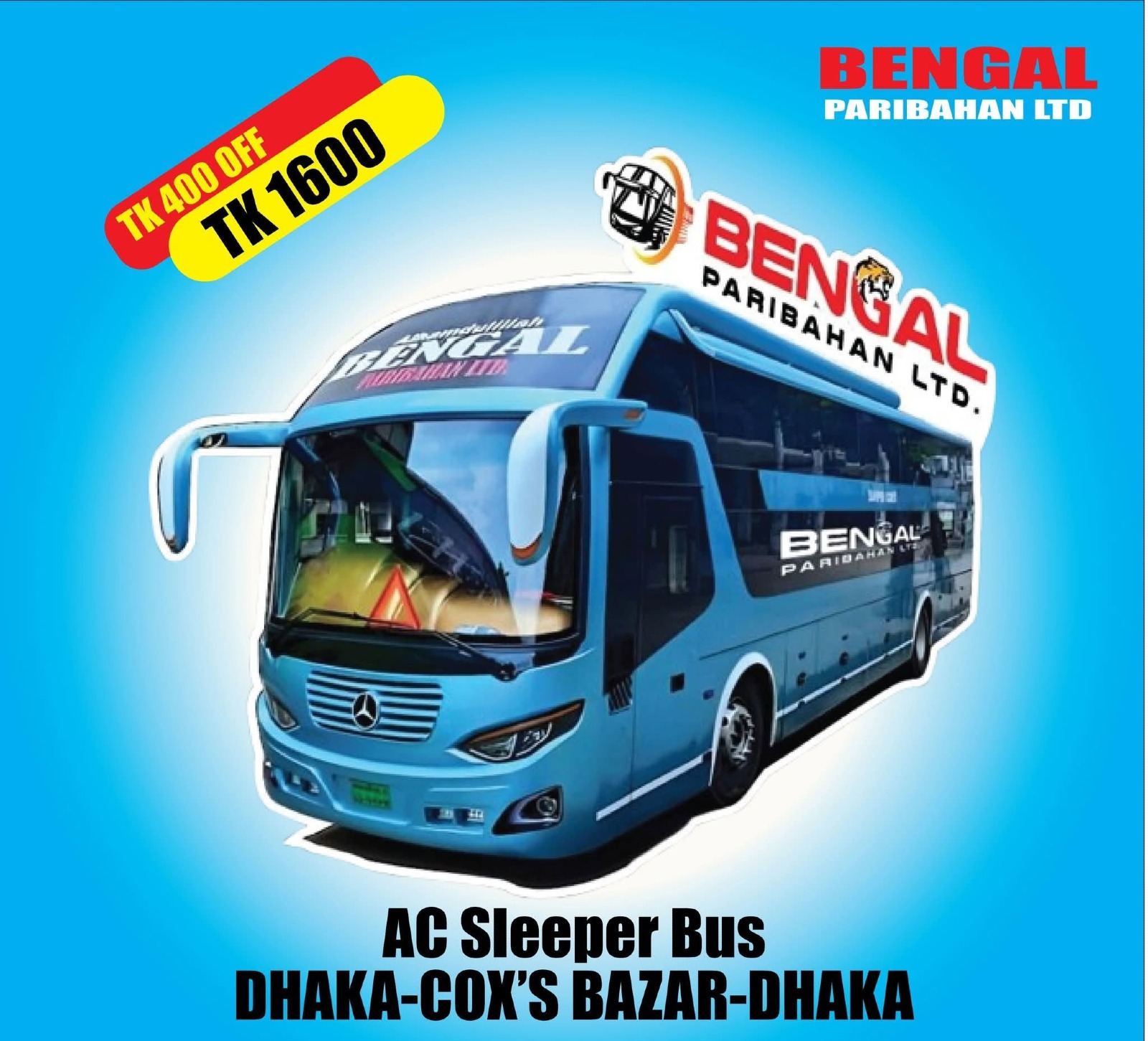 Bengal Paribahan: Ticket Price, Routes, Counter & Online Booking