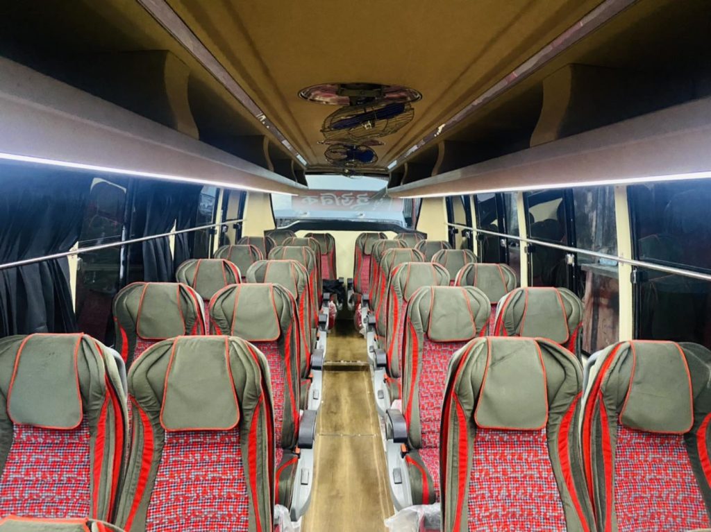 unique bus seat plan